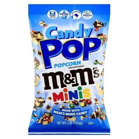Candy Pop Popcorn M&m's Minis big - Snack Market