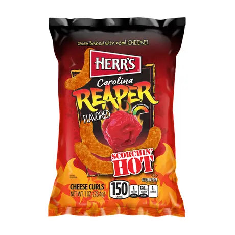 Herr’s Scorchin Hot Curls Carolina Reaper - Snack Market