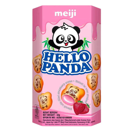 Meiji Hello Panda Strawberry - Snack Market