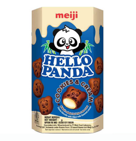 Meiji Hello Panda Cookie and Cream - Snack Market